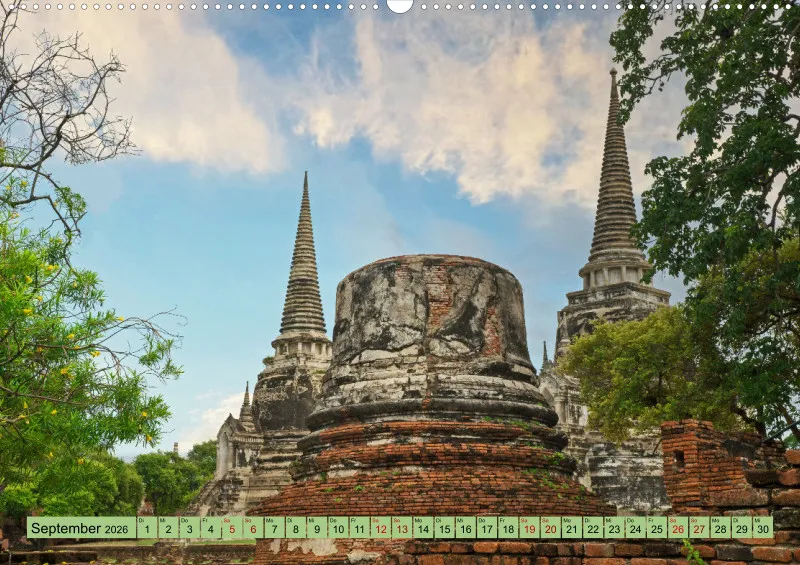 2026 A2 wat phra sri sanpet - Tempelruinen in Ayutthaya