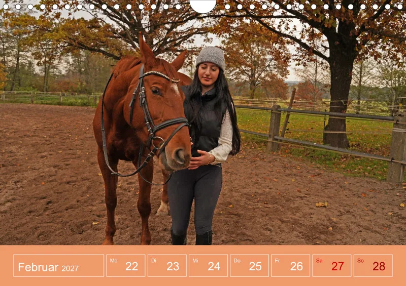 2027 A4 Faszination Reitsport - Wochenkalender