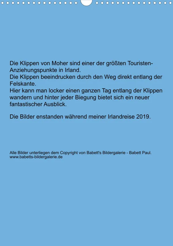2025 A3 Klippen von Moher