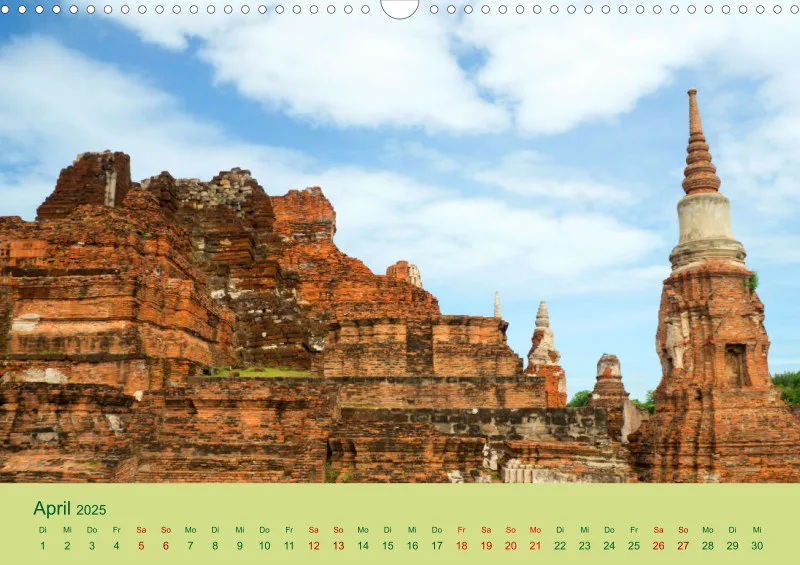 2025 A3 Wat Mahathat - Tempelanlage in Ayutthaya
