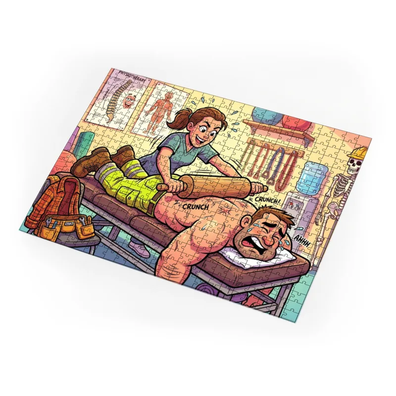 Puzzle 500 Teile Das XXL-Nudelholz