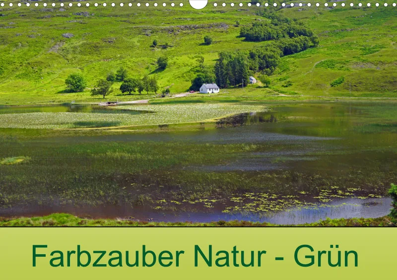 2026 A3 Farbzauber Natur -Grün