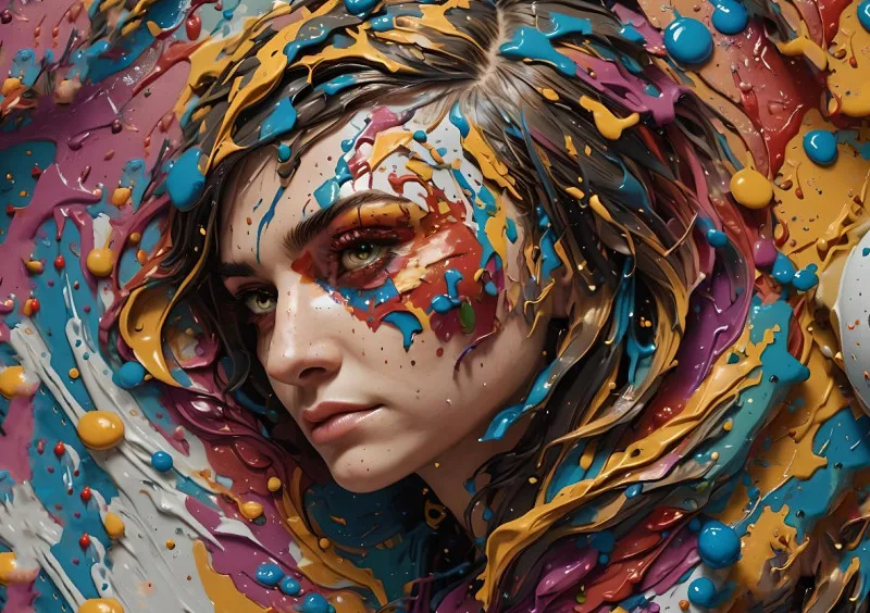 Puzzle 1000 Teile Farbexplosion