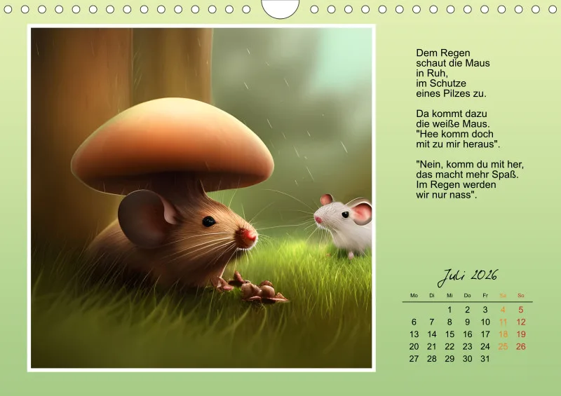 2026 A4 Der Maus Kalender