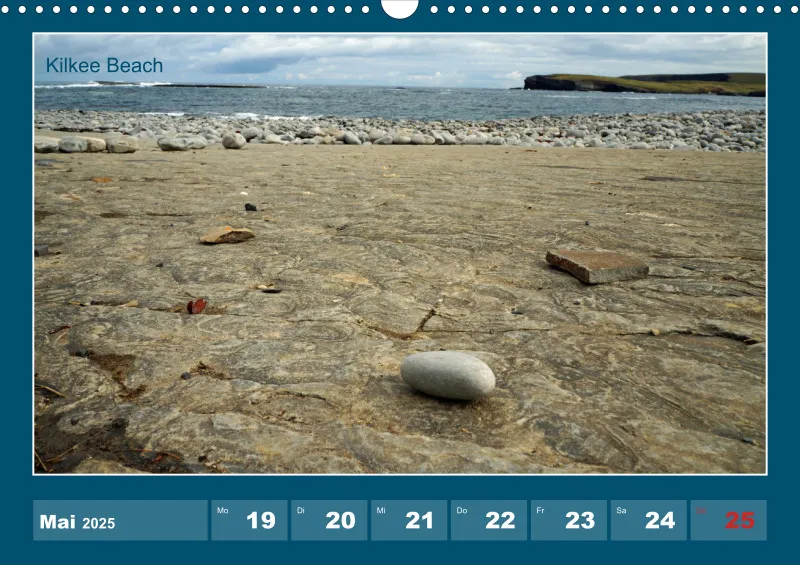 2025 A3 Wochenkalender Rundreise-Loop Head Halbinsel