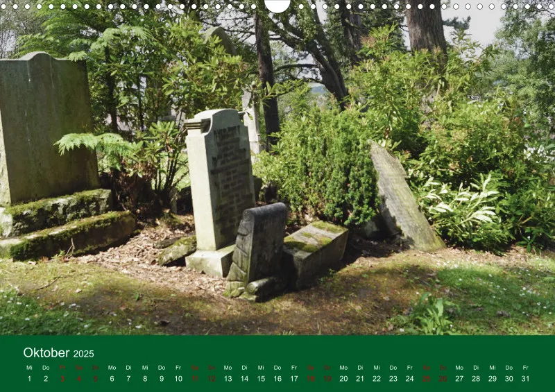 2025 A3 Ehrfürchtige Stille - Balgay Friedhof in Schottland (dunkel)