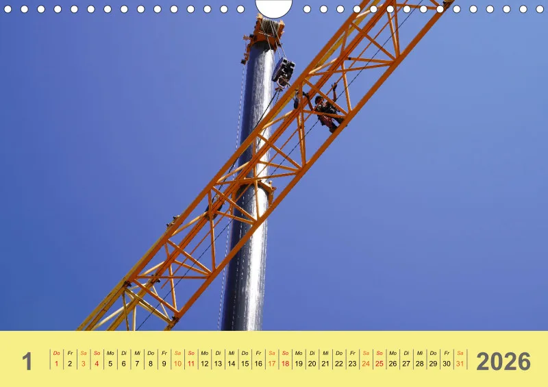 2026 A4 Demontage eines Turmdrehkranes