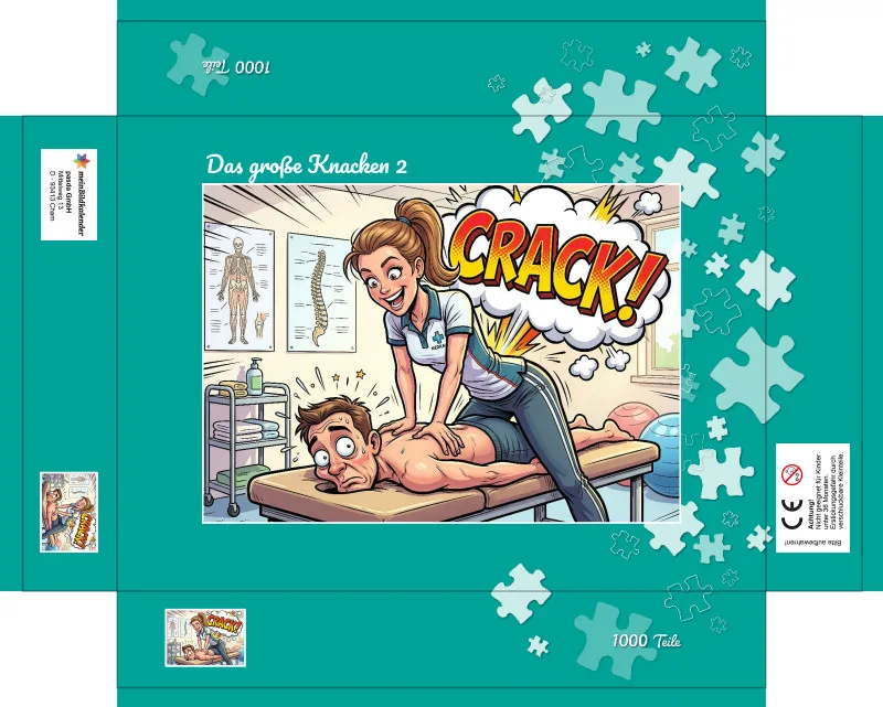 Puzzle 1000 Teile Das große Knacken 2