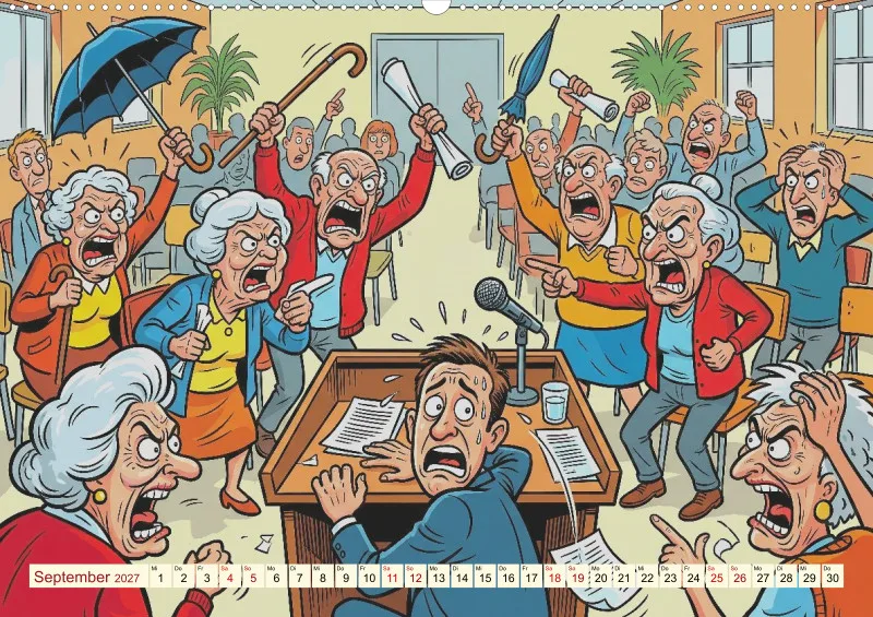 2027 A2 Provisionsfrei und garantiert witzig! Immobilienmaklern und Hausverwalter als Comic