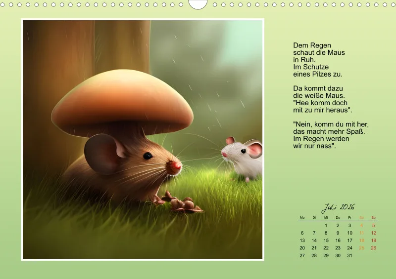 2026 A3 Der Maus Kalender