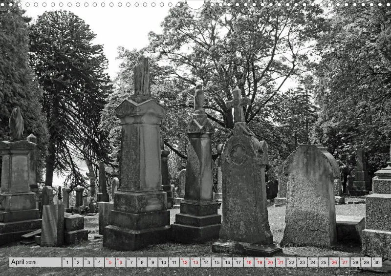 2025 A3 Ehrfürchtige Stille - Balgay Friedhof in Schottland