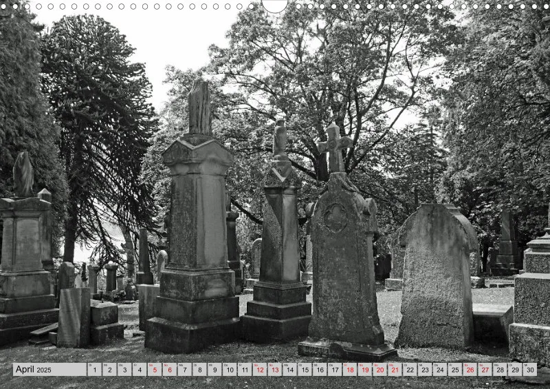 2025 A3 Ehrfürchtige Stille - Balgay Friedhof in Schottland