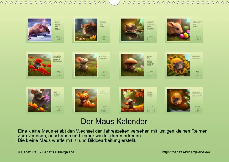 2026 A3 Der Maus Kalender