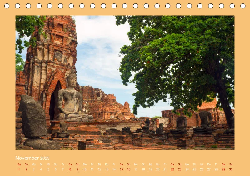 2025 A5 Wat Mahathat - Tempelanlage in Ayutthaya