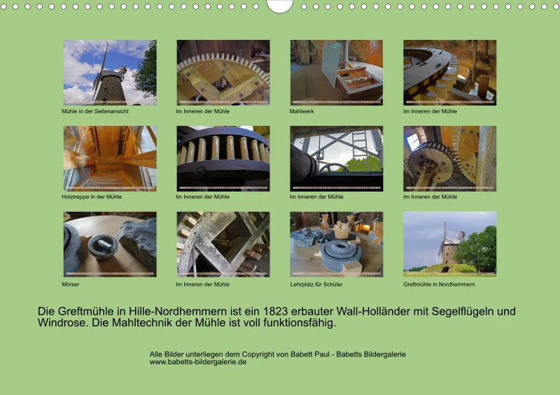 2025 A3 Faszination Wall-Holländer Greftmühle in Nordhemmern