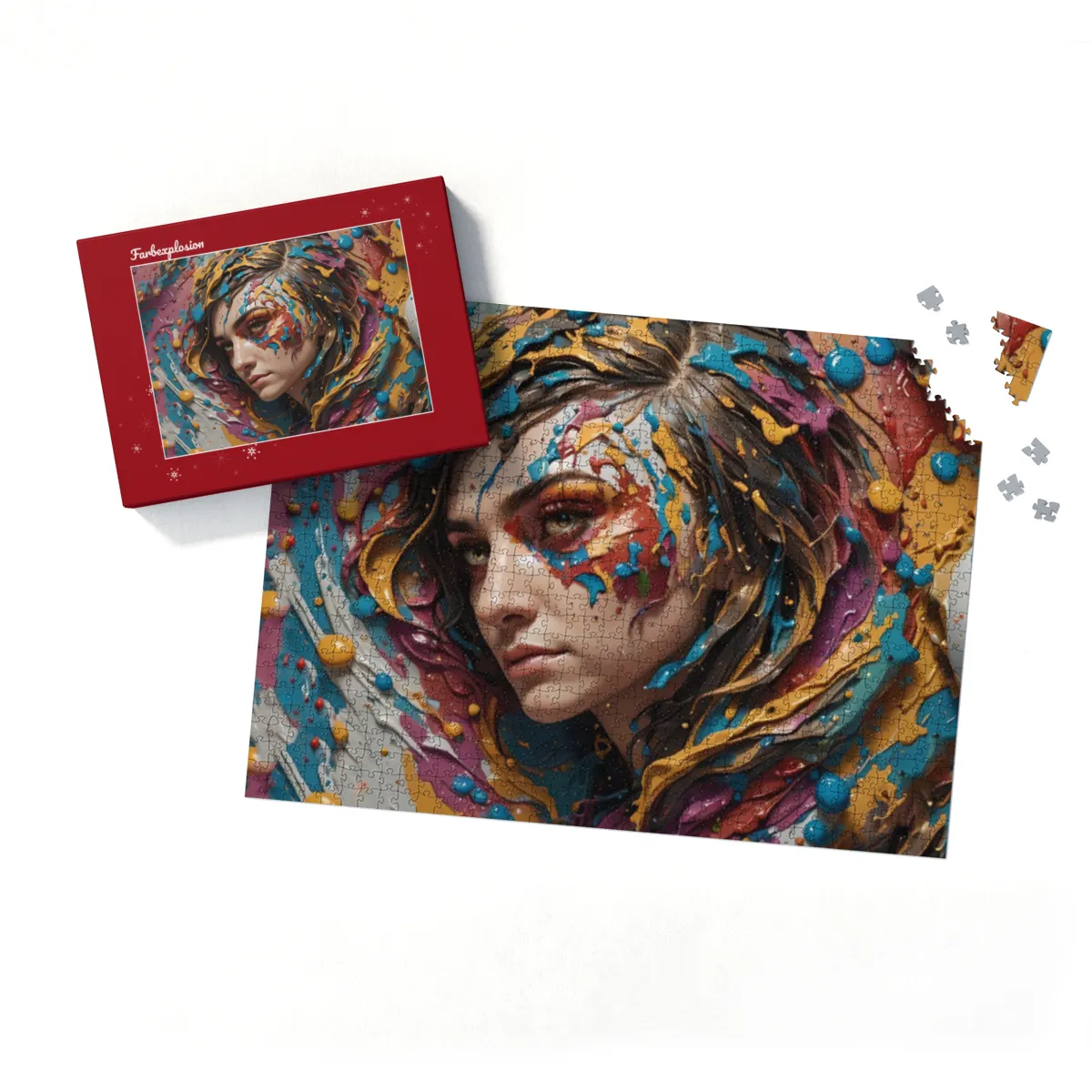 Puzzle 1000 Teile Farbexplosion