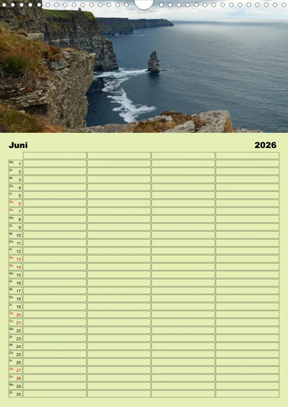 2026 A3 Planer Irische Landschaften - Rund um die grüne Insel