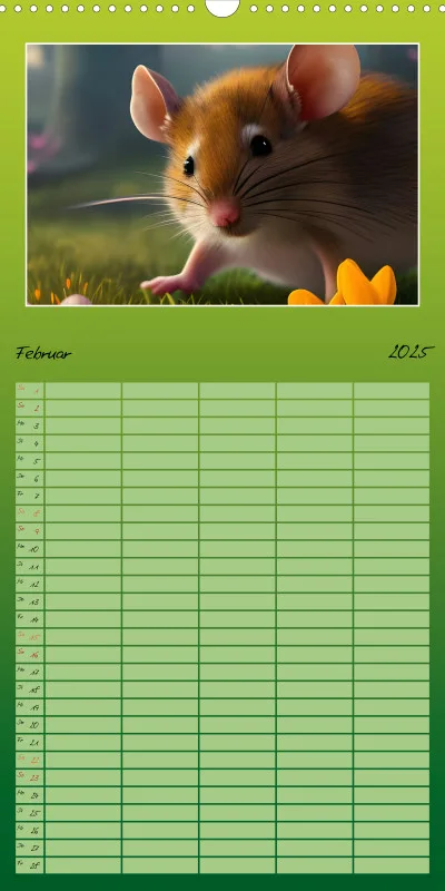 2025 Familienplaner Der Maus Kalender