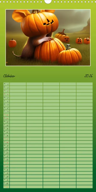 2026 Familienplaner Der Maus Kalender