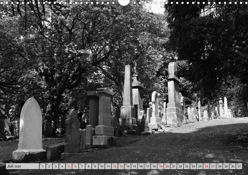 2025 A3 Ehrfürchtige Stille - Balgay Friedhof in Schottland