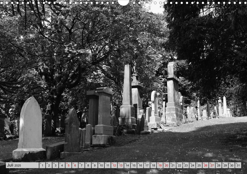 2025 A3 Ehrfürchtige Stille - Balgay Friedhof in Schottland