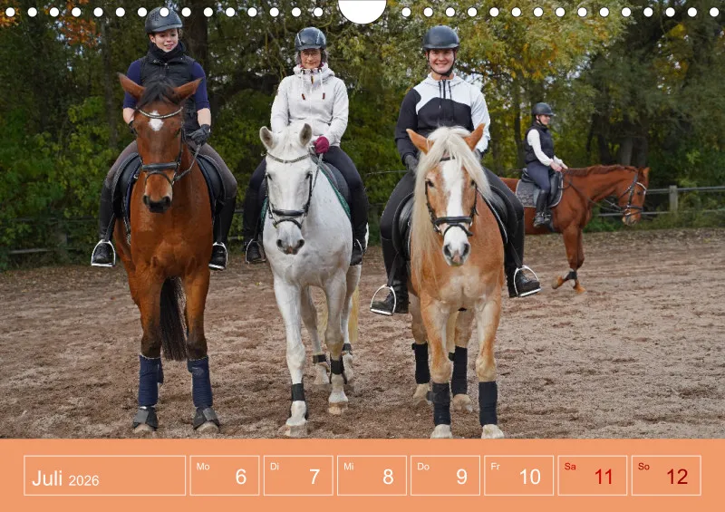 2026 A4 Faszination Reitsport - Wochenkalender