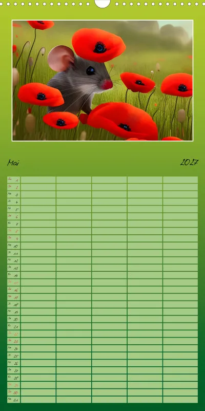 2027 Familienplaner Der Maus Kalender
