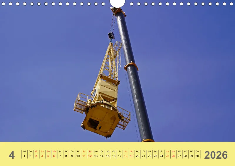 2026 A4 Demontage eines Turmdrehkranes