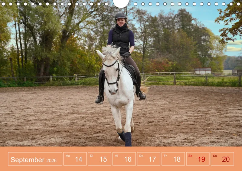 2026 A4 Faszination Reitsport - Wochenkalender