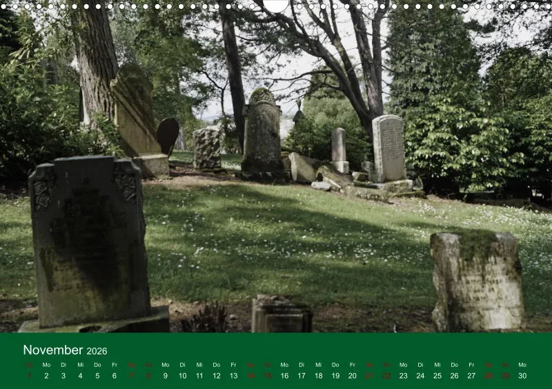 2026 A3 Ehrfürchtige Stille - Balgay Friedhof in Schottland (dunkel)