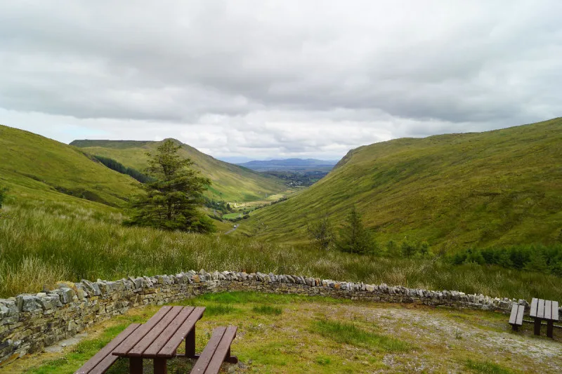 Glengesh Pass in Irland