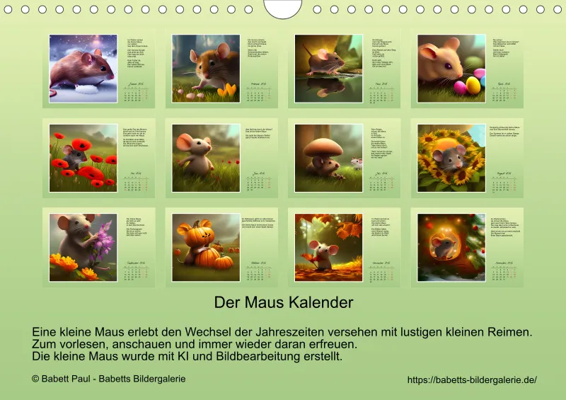 2026 A4 Der Maus Kalender