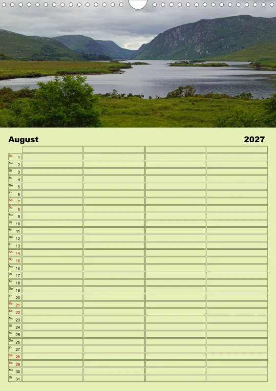 2027 A3 Planer Irische Landschaften - Rund um die grüne Insel