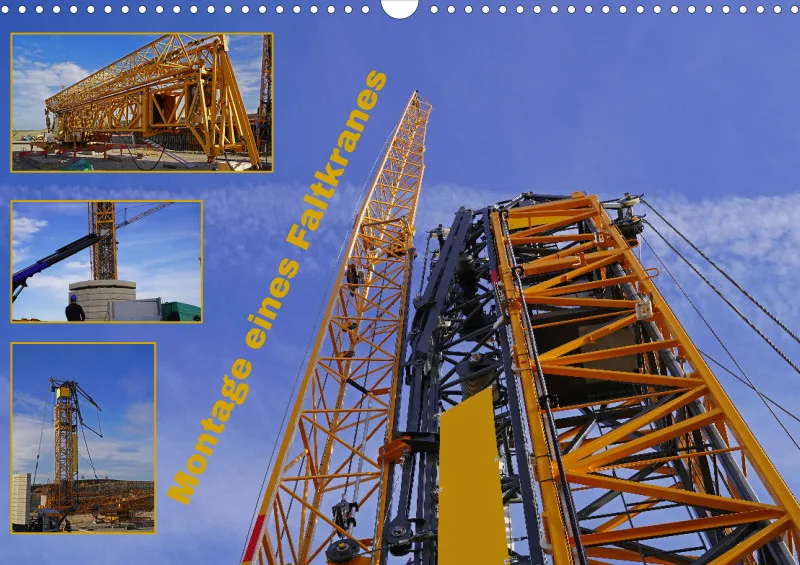 2025 A3 Montage eines Faltkranes