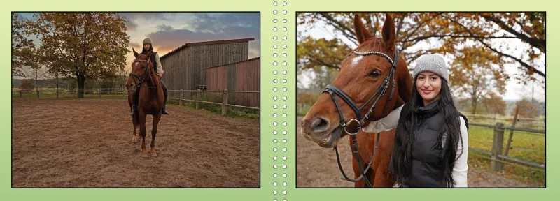 Fotoalbum A4 - Faszination Reitsport