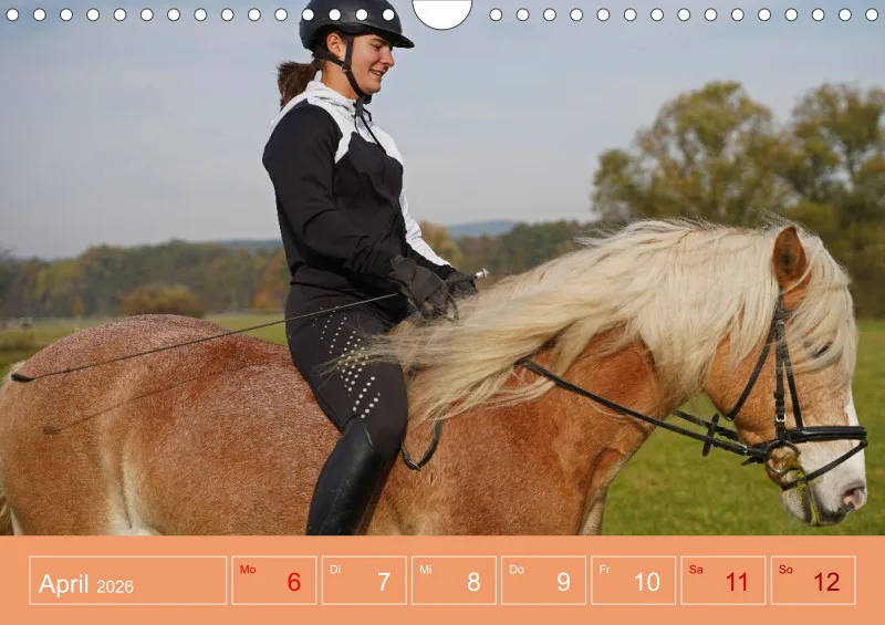 2026 A4 Faszination Reitsport - Wochenkalender