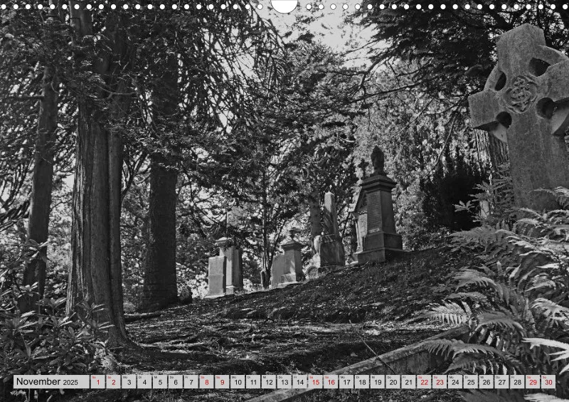 2025 A3 Ehrfürchtige Stille - Balgay Friedhof in Schottland