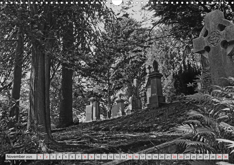 2025 A3 Ehrfürchtige Stille - Balgay Friedhof in Schottland
