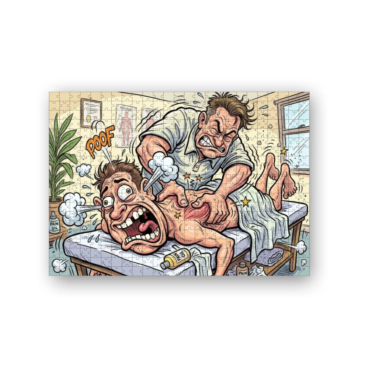 Puzzle 500 Teile Der Schmerz-Trigger