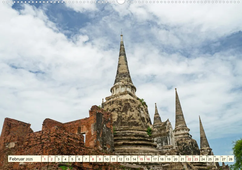 2025 A2 wat phra sri sanpet - Tempelruinen in Ayutthaya