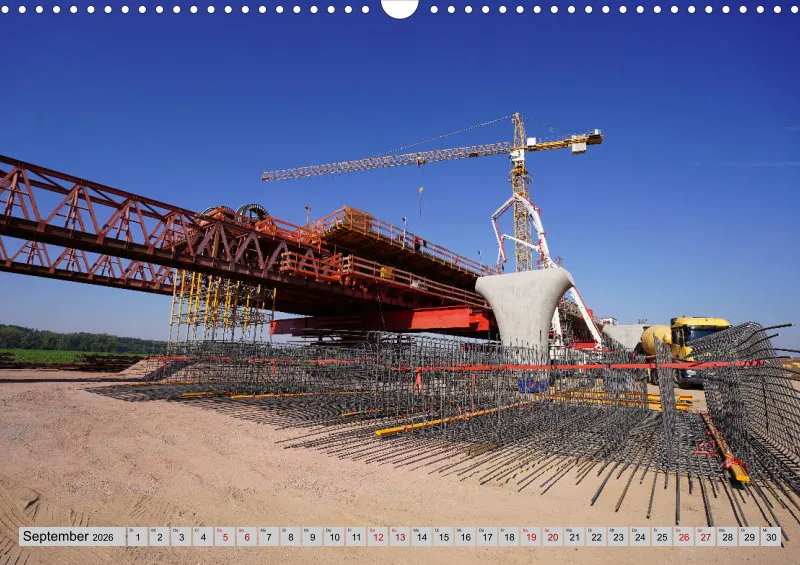 2026 A3 Vorlandbrücke im Bau
