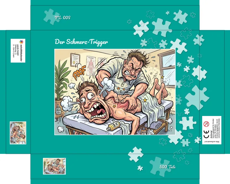 Puzzle 500 Teile Der Schmerz-Trigger