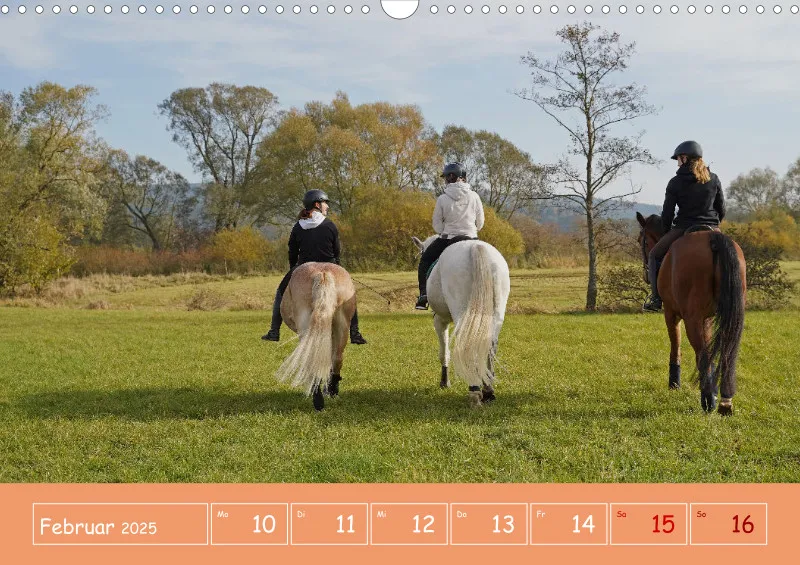2025 A3 Faszination Reitsport - Wochenkalender