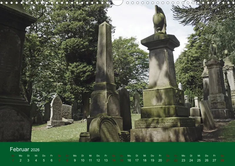 2026 A3 Ehrfürchtige Stille - Balgay Friedhof in Schottland (dunkel)