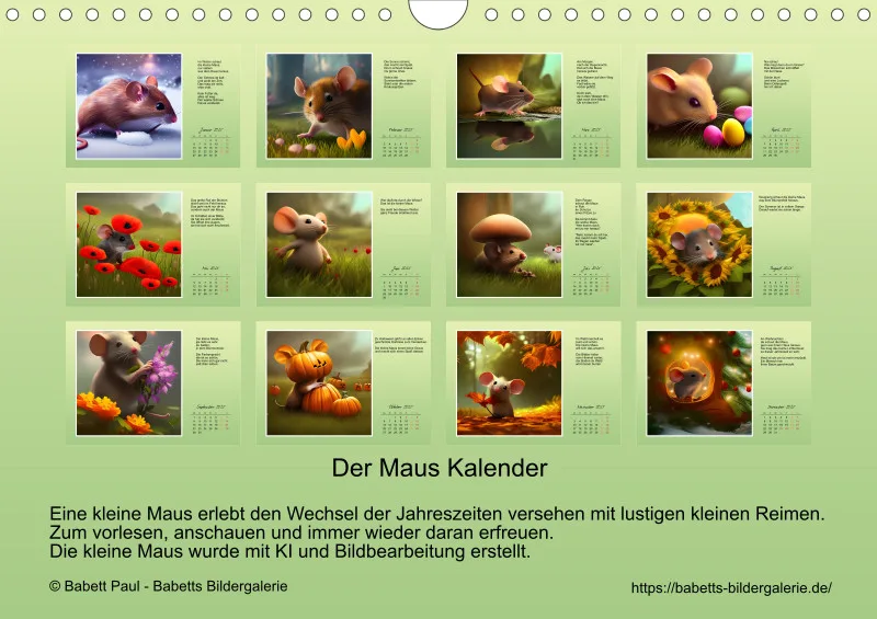 2025 A4 Der Maus Kalender