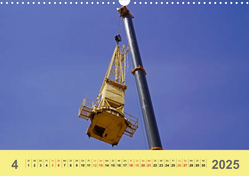 2025 A3 Demontage eines Turmdrehkranes