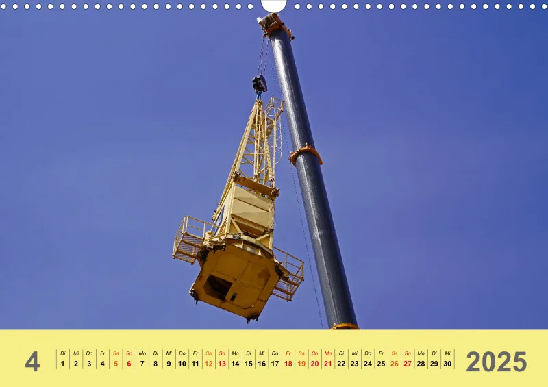 2025 A3 Demontage eines Turmdrehkranes