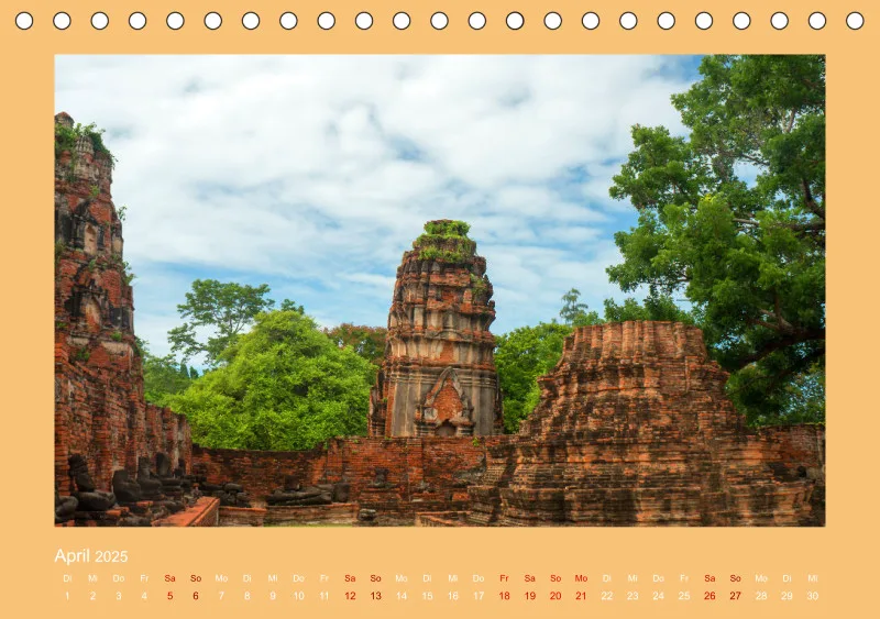 2025 A5 Wat Mahathat - Tempelanlage in Ayutthaya