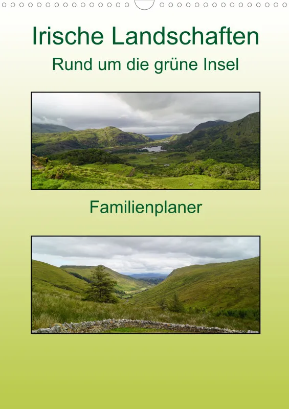 2025 A3 Planer Irische Landschaften - Rund um die grüne Insel