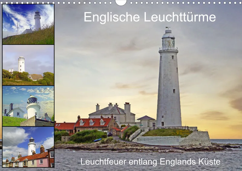2025 A3 Englische Leuchttürme - Leuchtfeuer entlang Englands Küste